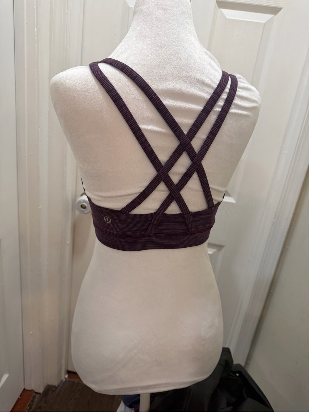 lululemon athletica Crossback Sports Bra - Plum